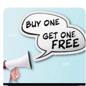 BUY ONE GET ONE FREE!  See description.